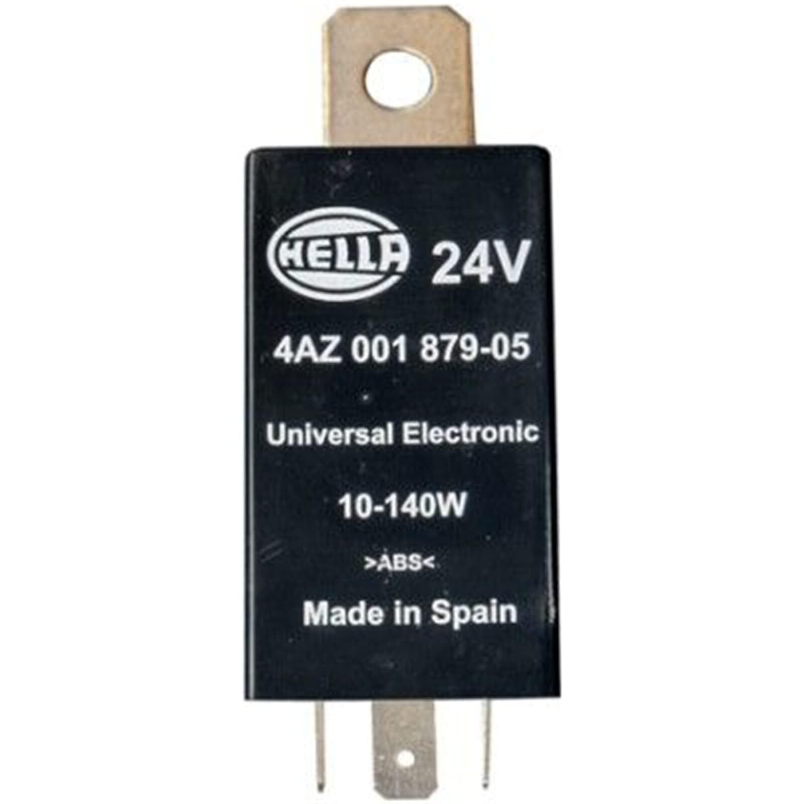 HELLA 4Az 001 879-051 Centrale Clignotante - 24V - 3Pôle - Montage En Saillie - Avec Support