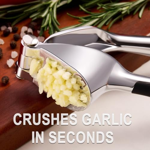 Honsen Garlic Press Easy To Squeeze And Clean thumb #5
