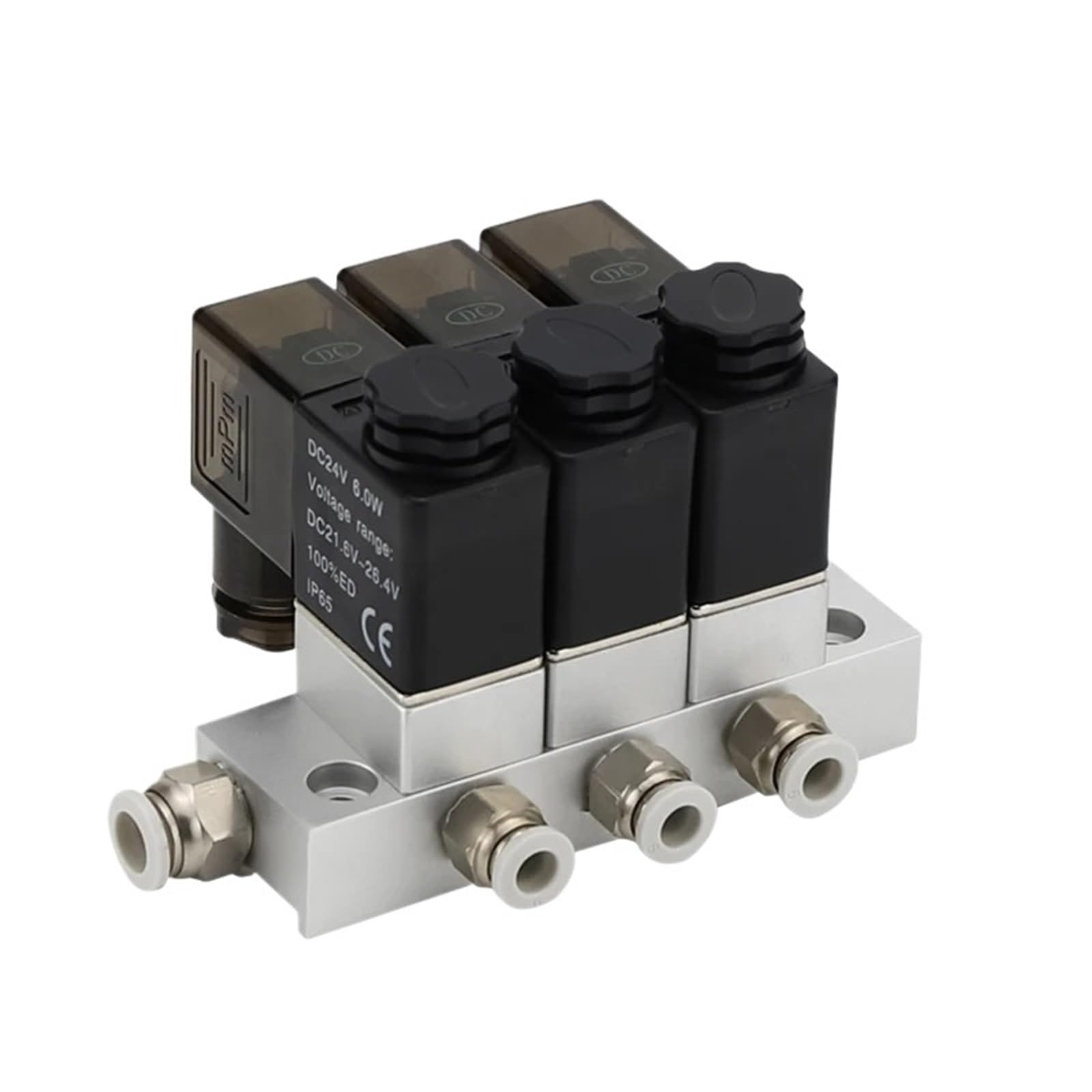 Électrovanne pneumatique 2 stations 2V025 étanche à commutation rapide 220V