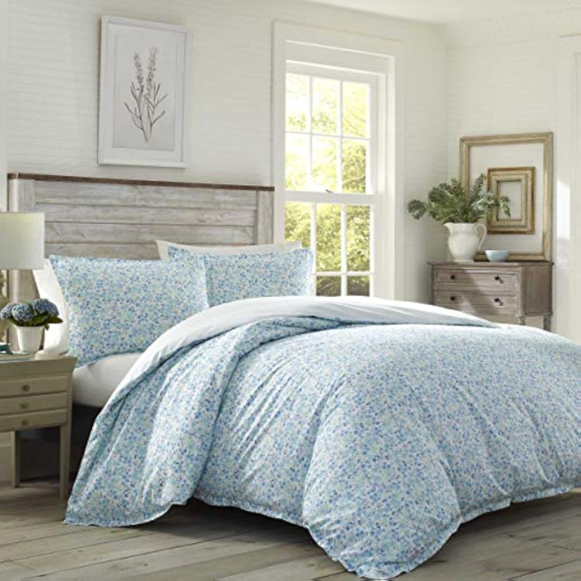 Jaynie Duvet Cover Set, Twin, Wintergreen