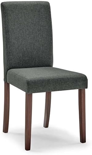 Miniatura 4 de Modway Prosper - Juego de 2 sillas auxiliares tapizadas de tela para comedor, color gris Gris,Azul