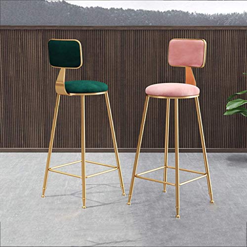 Tabouret de bar chic avec dossier haut et chaise de pub moderne - 2