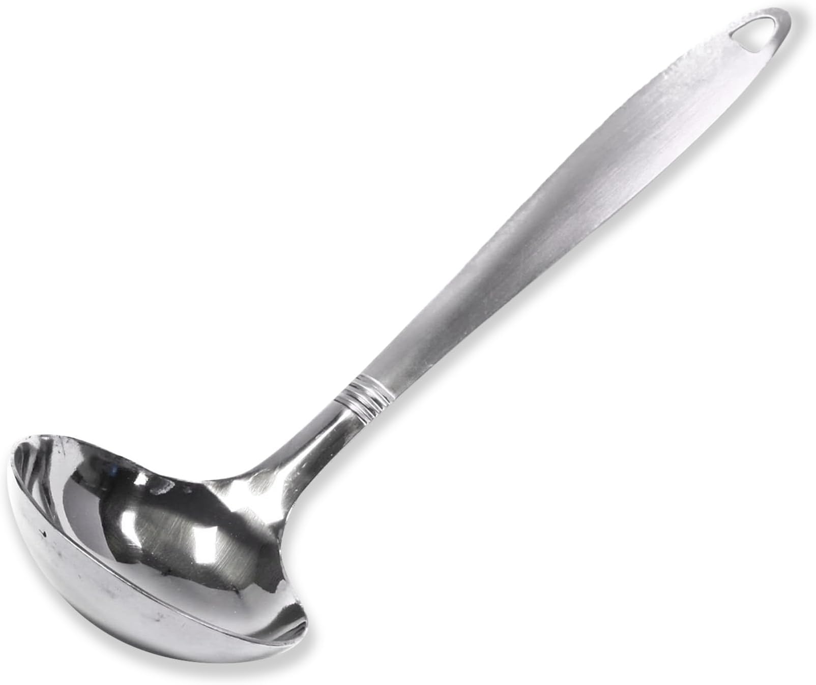 Chef Craft Select Cooking Ladle, 11.5 inch, Stainless Steel