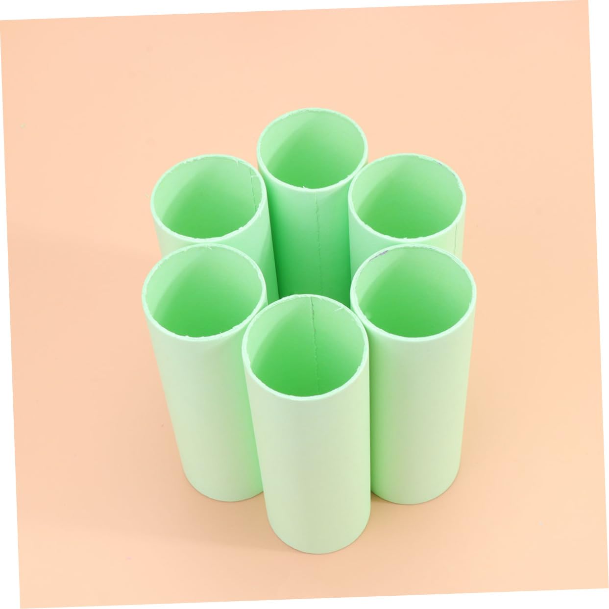 BEBEMOKO Craft Tubes Cardboard Rolls 30pcs Paper Tubes for Art Projects Drawing Storage (Mixed Colors)