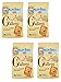 Mulino Bianco: "Galletti" shortbread with sugar granules - 12.3 Oz (350g) Pack of 4[ Italian Import ]