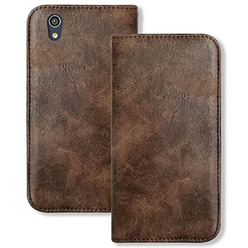 sslink SH-02J/DM-01J/SHV37/SH-M04/SH-M04-A/AQUOS L/AQUOS L2 �Ή� �X�}�z�P�[�X �蒠�^ �x���g�Ȃ� (�u���E��) �A���e�B�[�N�� ���B���e�[�W �r���e�[�W PU���U�[ ���� �蒠�^�P�[�X �J�o�[