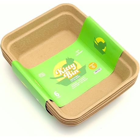 Kitty Bin Disposable and Biodegradable Cat Litter Box: Your Eco-Friendly Feline Waste Management Solution