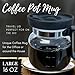 Mini Mocha - Coffee Pot Coffee Mug - 16 oz Funny Coffee Pot Mug - Great Novelty Mug That Friends & Coworkers will love - Makes a Great Gift for Friends