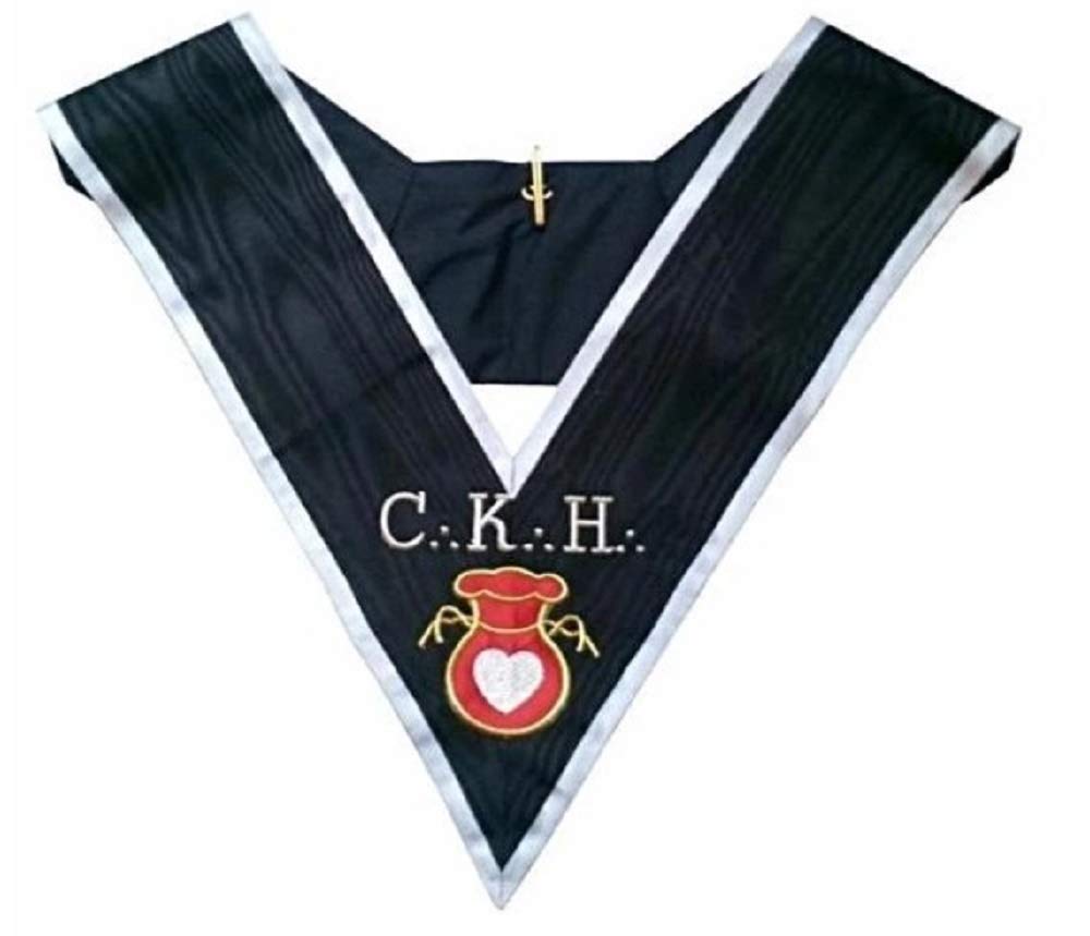 Collare da Ufficiale Massonico Regalia - ASSR - 30° Grado - CKH - Grand Almoner, ASSR - 30° grado