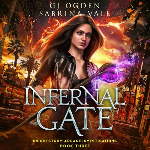 Infernal Gate Audiolivro Por G J Ogden, Sabrina Vale capa
