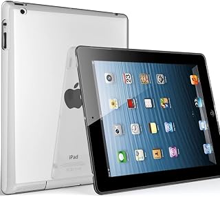 Puxicu Clear Case for iPad 2 3 4 (Old Model), Slim Design Flexible Soft TPU Protective Cover for Apple iPad 2/iPad 3 / iPad 4 Tablet, Clear