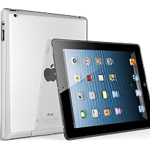 Puxicu Clear Case for iPad 2 3 4 Old Model, Slim Design Flexible Soft TPU Protective Cover for Apple iPad 2/iPad 3 / iPad 4 Tablet, Clear