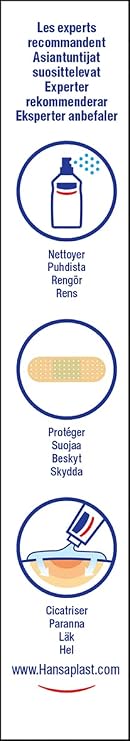 Hansaplast Pack of 20 Sensitive Plasters (2 Sizes)