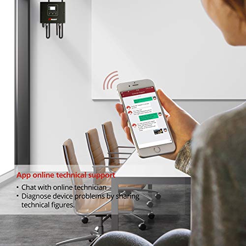 HiBoost Cell Phone Signal Booster Signal Extender Cellular Booster Signal Amplifier for Home Office, Supports up to 10,000 SQ. FT,Compatible AT&T, T-Mobile, Verizon, Sprint -10K Smart Link