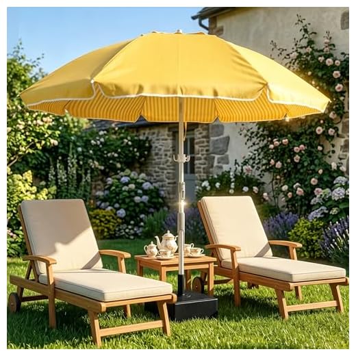 Stylish Double-Sided Umbrella for Outdoor Use