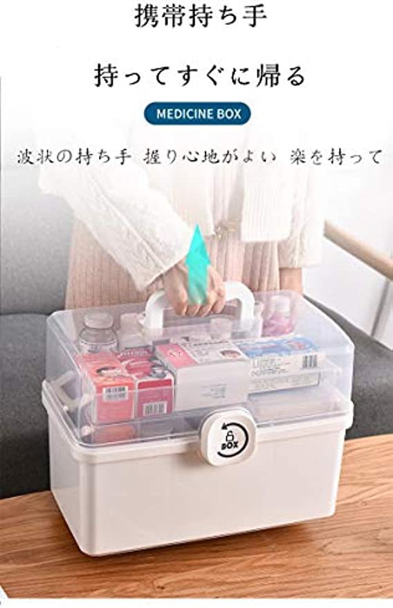 Amazon｜薬箱 救急箱 薬ケース お薬 箱 応急ボックス ツールボックス