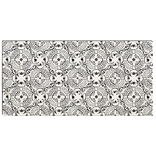 Msi Rivello Xl 18 In. X 36 In. Luxury Vinyl Flooring, Encaustic Porcelain Tile Look Rigid Core Planks, Lvt Tile, Waterproof Fooring, Porcelain Tile Look Finish, 1310.4 Square Feet, La Paloma #TOP3