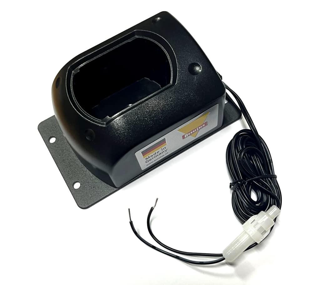 AccuLux 458882 - HL 35 EX HIGH POWER LED flexible head safety lamp, Explosion proof hand lamp IP67 for use in gas and dust hazardous areas, with charging station L30 for 12/24V