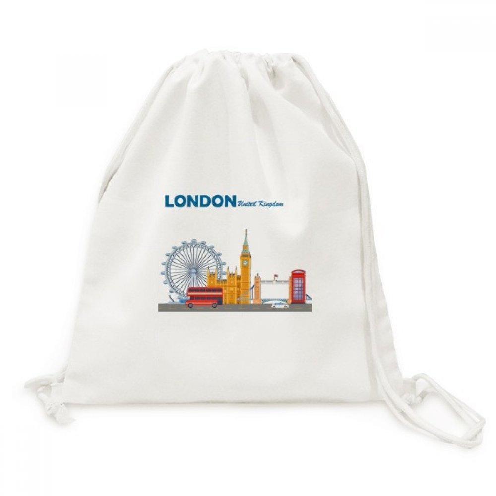Sac à dos Toile Drawstring Backpack Voyage pour loisirs et ville