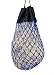 Easy-Fill Slow Feed Nylon Hay Bag with Drawstring Top Closure (Blue)