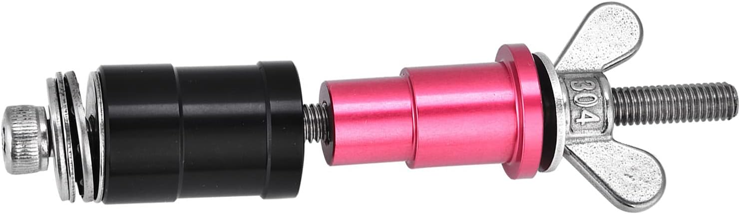 Dioche Rear Shock Bushing Tool, Anti-Rust Rear Shock Eyelet Bushing Removal and Installation Tool with 3 Adapters for Rockshox Mountain Road and s