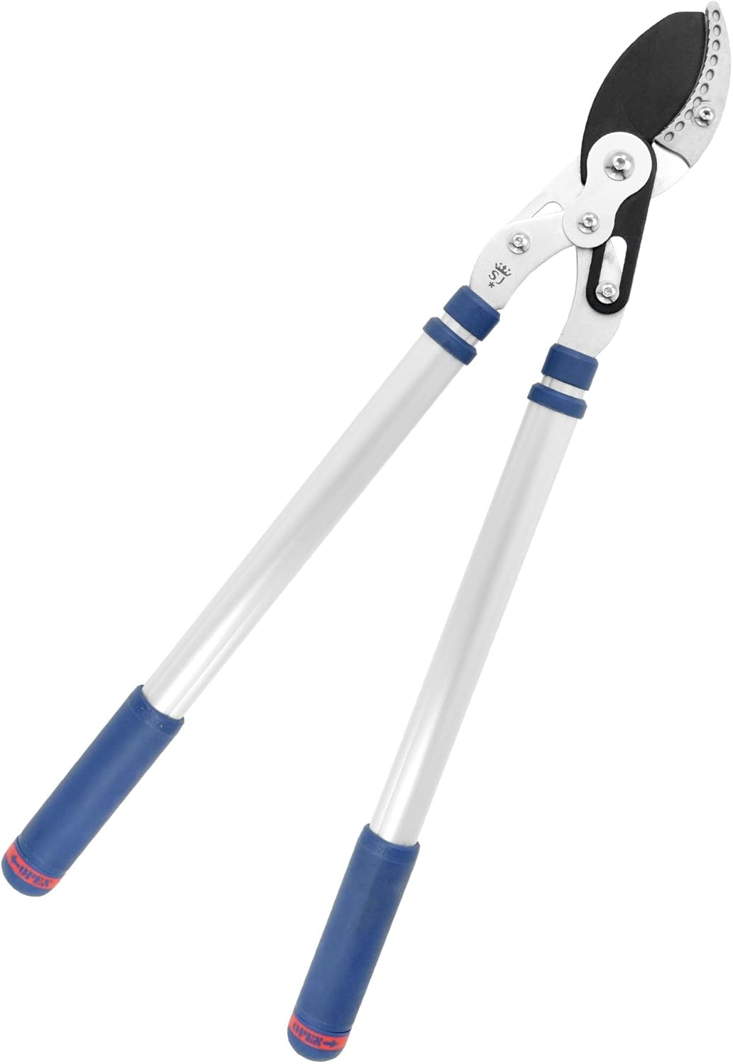 Spear & Jackson 8081RS Dual Compound Telescopic Anvil Loppers Silver