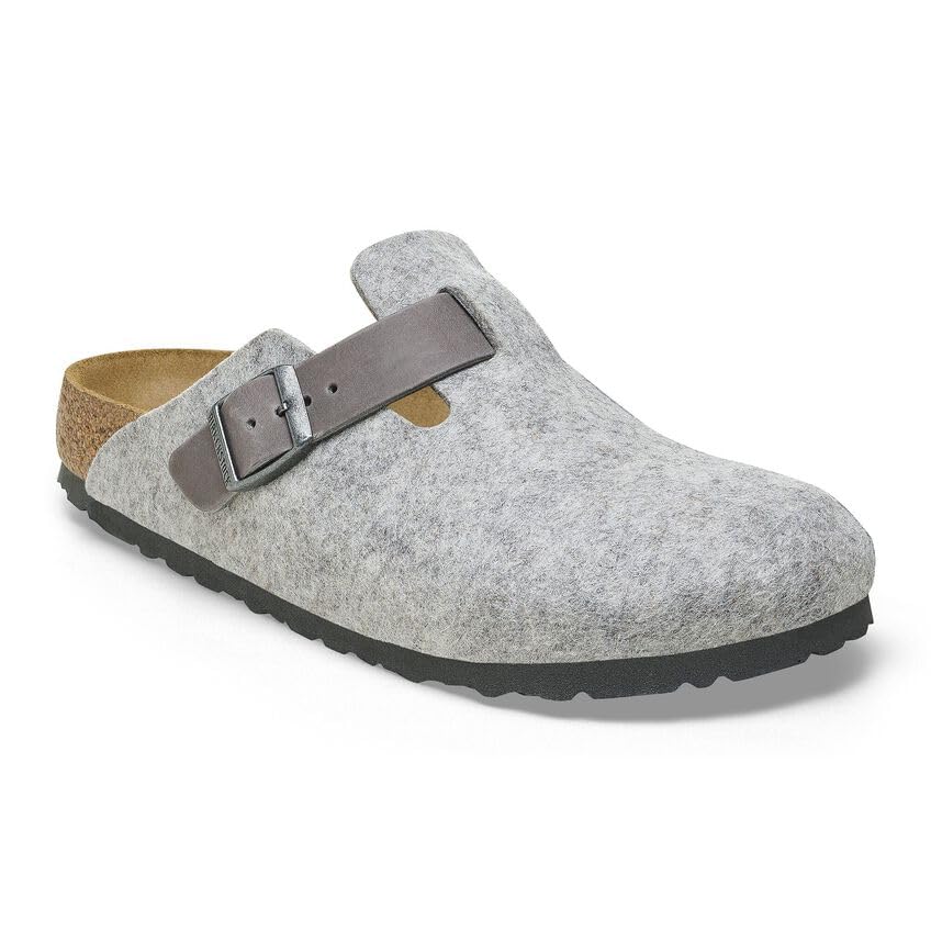 Image of Birkenstock Women's Boston Suede Clogs