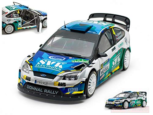 SUNSTAR SS3958 FORD FOCUS RS N.4 RALLY SUMAVA KLATOVY 2017 J.DOHNAL-M.ERNST 1:18 compatibile con