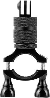 BGNing Handlebar Riser Clamp, Bike Motorcycle Handlebar Clamp, Bicycle Camera Mount Holder Support 1/4