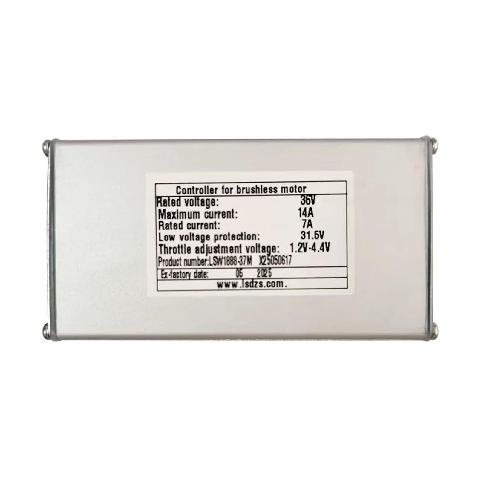 Kontroler silnika bezszczotkowego prądu stałego LSW1888-37M 36V 14A do skuterów elektrycznych części prędkości akcesoria MTB regulator prędkości