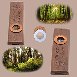 BENGKUI Kazoo, Instrument de Musique Harmonica Kazoo en Bois avec boîte rembourrée en métal Cadeau de fête pour Enfants… - Les Beatles, Paul McCartney, John Lennon, RIngo Starr, George Harrison BENGKUI Kazoo, Instrument de Musique Harmonica Kazoo en Bois avec boîte rembourrée en métal Cadeau de fête pour Enfants… – Image 3