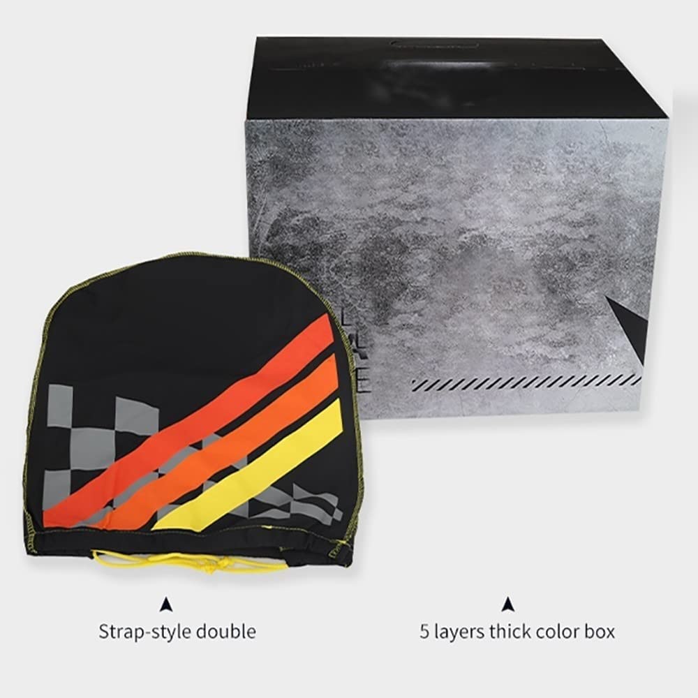 Halbhelme Motorradhelm, Halbschalenhelm Mit ECE Genehmigt Brain-Cap Halbschale Roller-Helm mit Visier Scooter-Helm Chopper Helm Moped Helm Retro für Erwachsene Herren Damen (Color : 4, Size : 65~66C