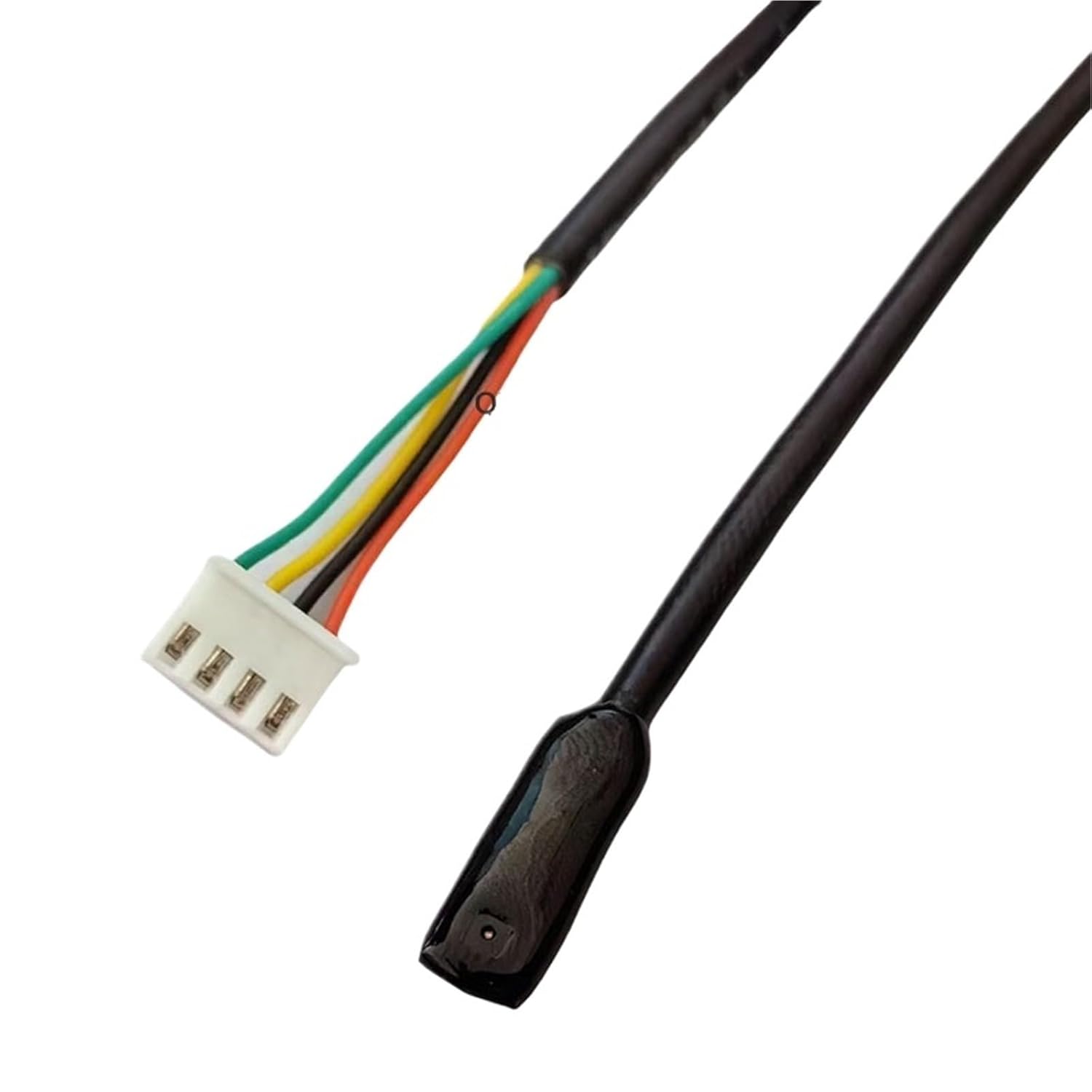 SHT20 SHT30 SHT31 SHT40 SHT41 SHT45 Temperature Humidity Sensor Module Probe Cable Waterproof Digital Capacitance Sensors 1M I2C(SHT40,Without terminals)