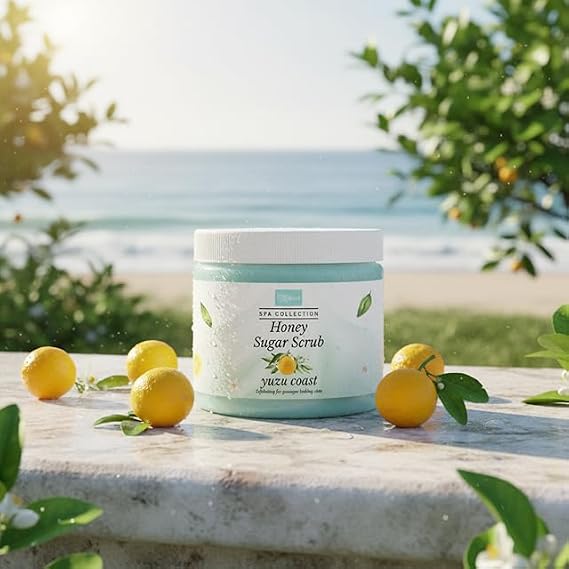 BeBeauty Yuzu Coast Honey Sugar Scrub 16 oz