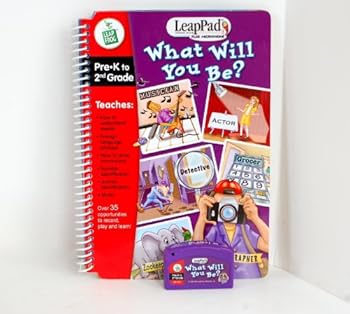 Spiral-bound LeapPad What Will You Be? Book