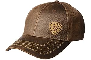 Men's One Size Full Oil Corner Logo in Brown: The Epitome of Cowboy Chic