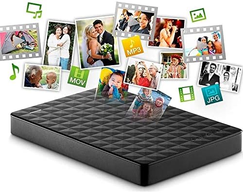 Seagate Expansion Portable 1TB External Hard Drive HDD – USB 3.0 for PC Laptop (STEA1000400)
