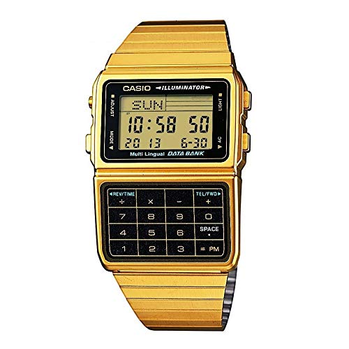 CASIO �J�V�I STANDARD �X�^���_�[�h �`�[�v�J�V�I �r���v ���v �����Y ���f�B�[�X �f�W�^�� DATA BANK ���^�� �S�[���h DBC-611G-1 [���s�A���i]