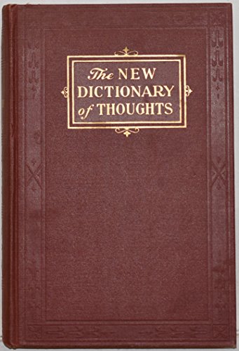 The Dictionary of Thoughts B074VCCBVX Book Cover