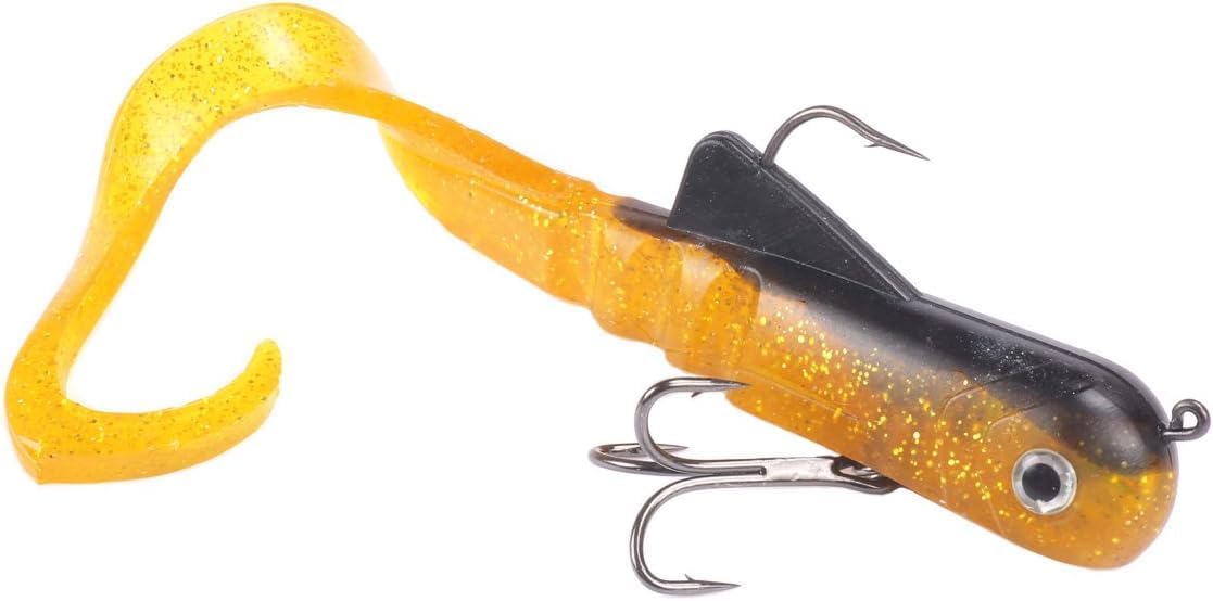 MIZUGIWA Pike Musky Dawg Fishing Soft Bait Lure,Zabder Freshwater Tackle Bull Coarse