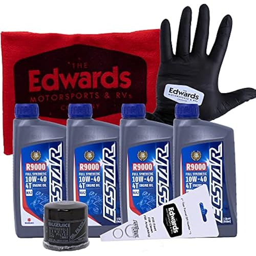 Edwards Oil Change Kit fits 1999-2022 Suzuki Hayabusa GSX1300 Motorcycle