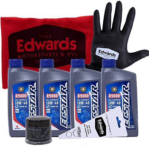 Edwards Oil Change Kit fits 1999-2022 Suzuki Hayabusa GSX1300 Motorcycle