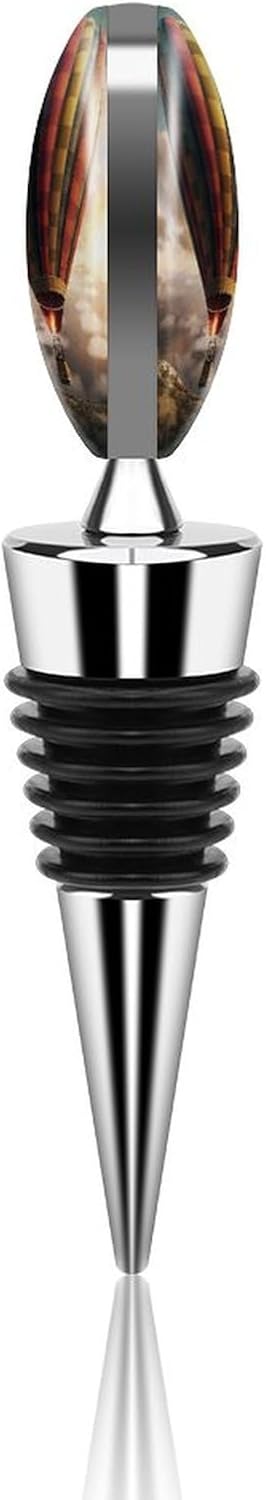 Hot Air Balloon Wine Bottle Stopper Reusable Wine Seal Stopper, Decorative Bottle Sealer Keep The Wine Fresh, Is An Ideal Wine Accessory Gift image 5