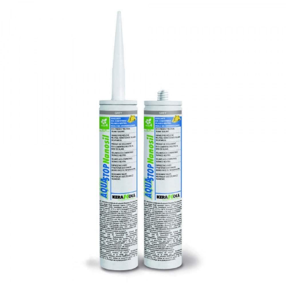 Aquastop Nanosil - Sellador neutro para piscinas, 290 ml Kerakoll