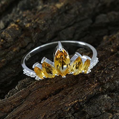 Bagues citrine en argent de prestige pour un style unique