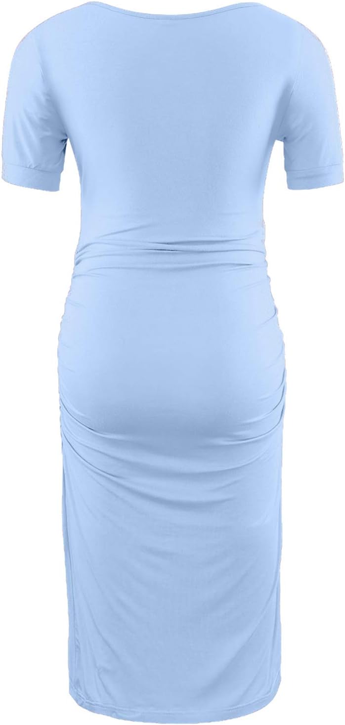 MUSIDORA MaternityBodycon Dress for Casual & Daily Wear - Image 4