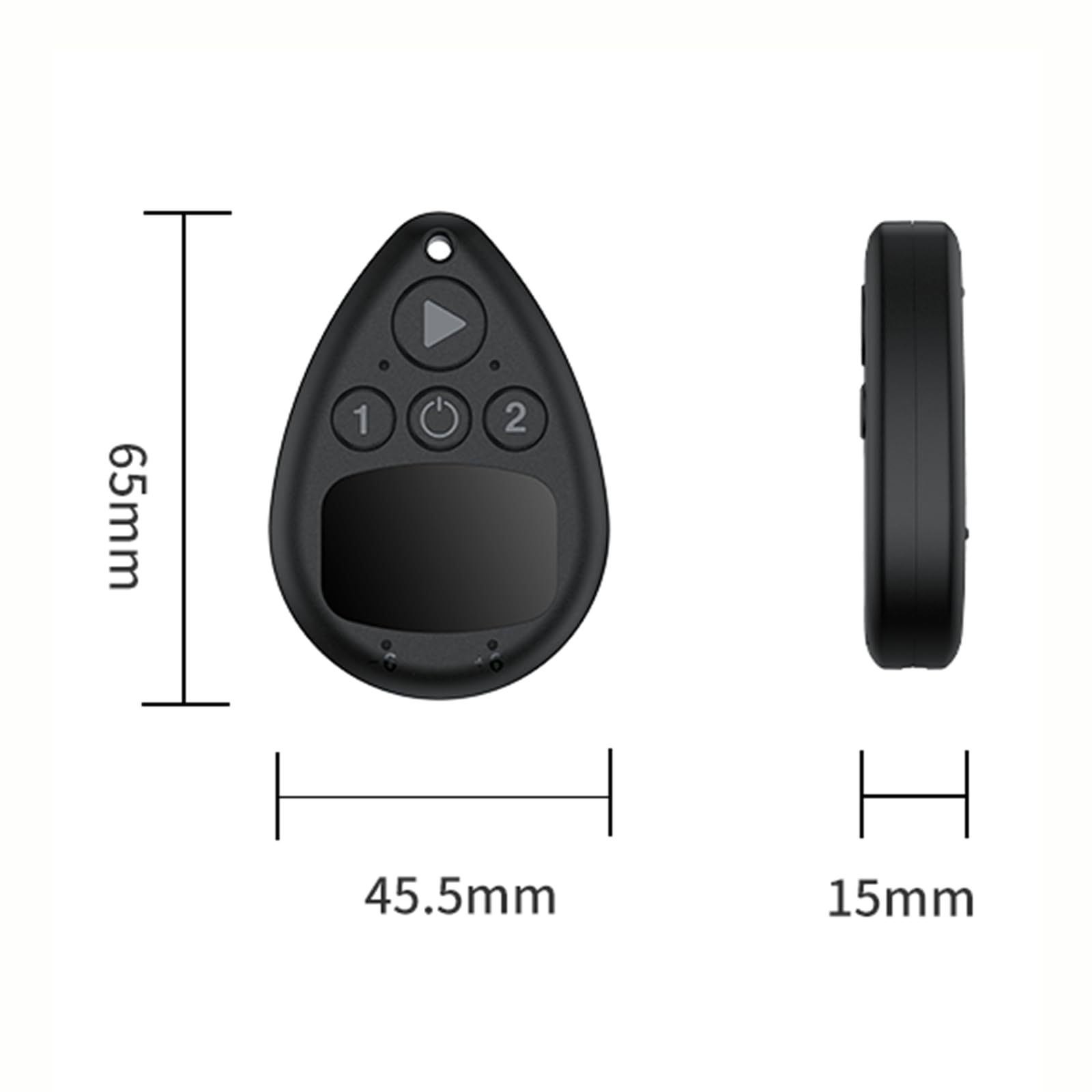 Kit di 5 pulsantiere automatiche wireless con batteria, controllo senza mani, silenzioso e regolabile, per smartphone, perfetto per dirette, giochi e ricompense