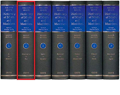 The New Grove Dictionary of Music and Musicians | Amazon.com.br