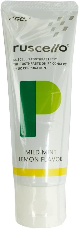 GC Ruscello Toothpaste P (Perio) 1 Count Mild Mint (Lemon Flavor) (Made in Japan)