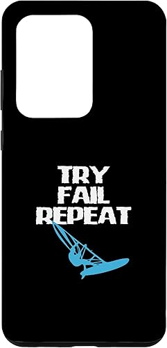 Galaxy S20 Ultra Try Fail Repeat Windsurfing Surfboard Holiday Wave Windsurf Case